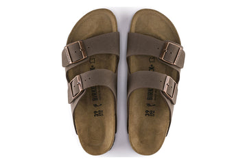 Birkenstock Arizona N Mocca BirkiBuc Unisex #color_brown